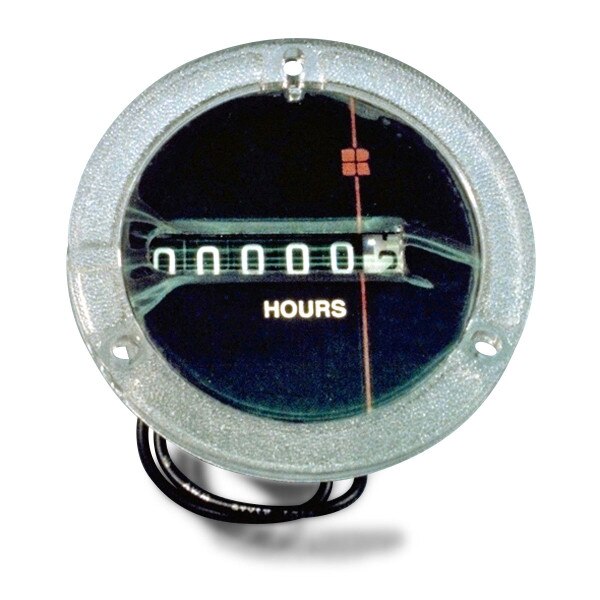 Hour Meter 120VAC Hole Size 2 INCH